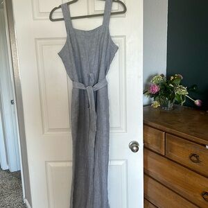Everlane linen jumpsuit
